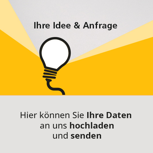 Button Anfrageformular zum Upload Ihrer Daten